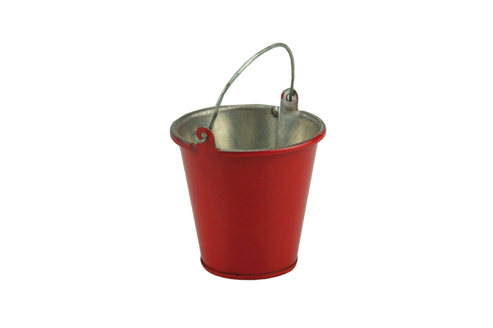 Amewi Eimer aus Metall, rot groß 010-0354R