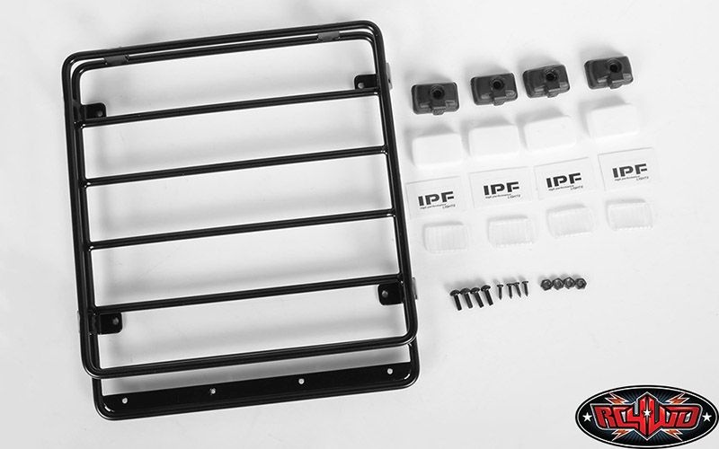 RC4WD Steel Roof Rack w/ IPF Lights for Toyota Tacoma VVV-C0540