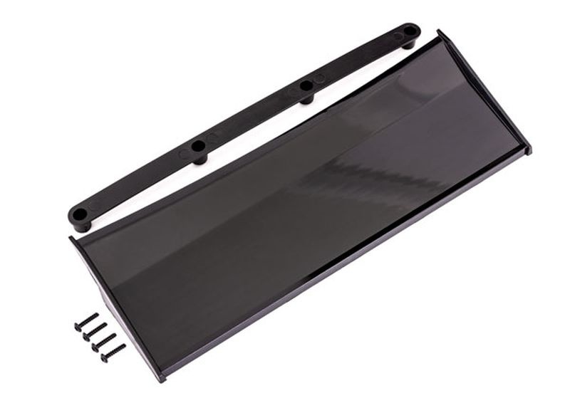 Traxxas Heckflügel + Halter + KT für 9421 Karo 9416 - Abbildung 1