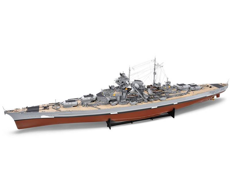 Amati Schlachtschiff Bismarck 1:200 Bausatz 25076