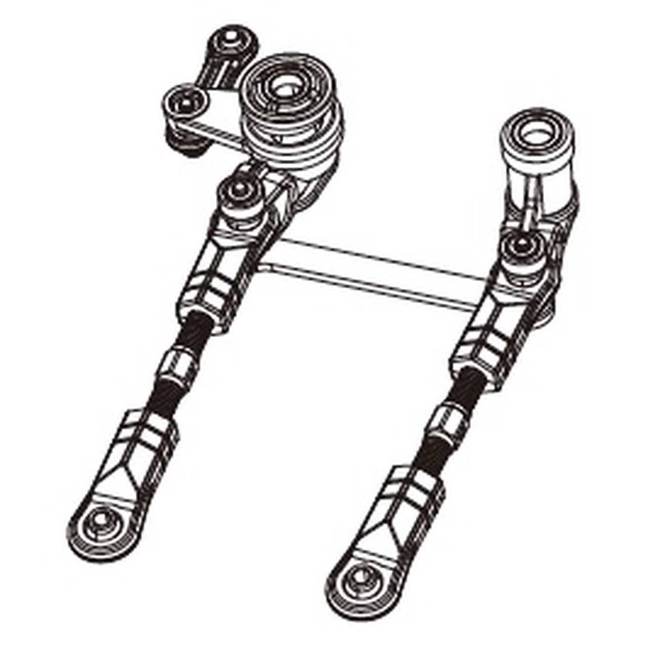 MJX Lenkgetriebe-Baugruppe 10430B