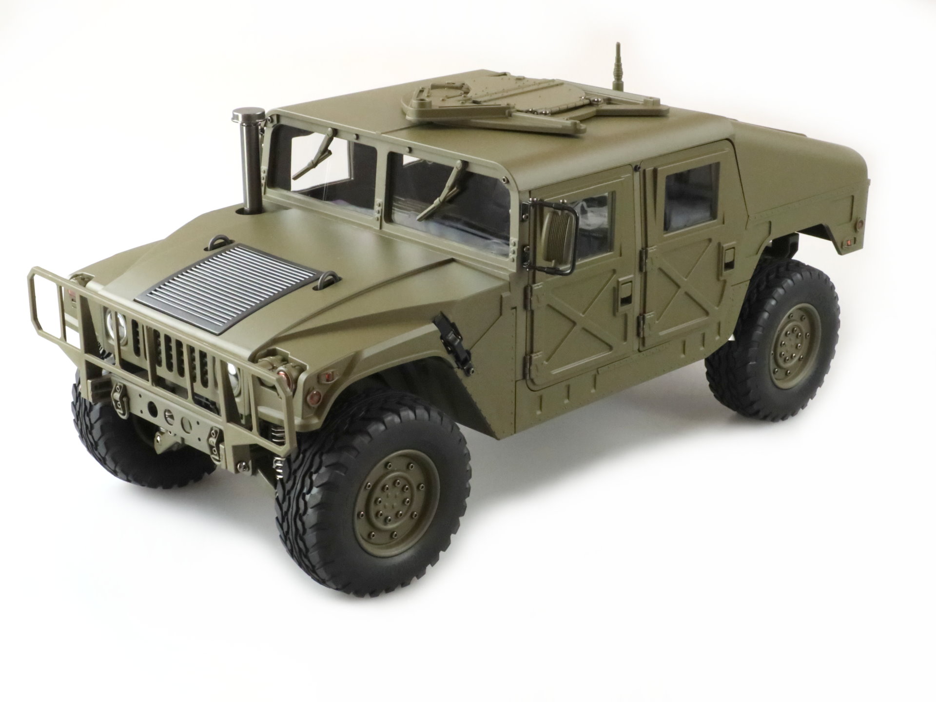 Amewi US Militärtruck 4x4 1:10 Army grün Teilmetall 22417