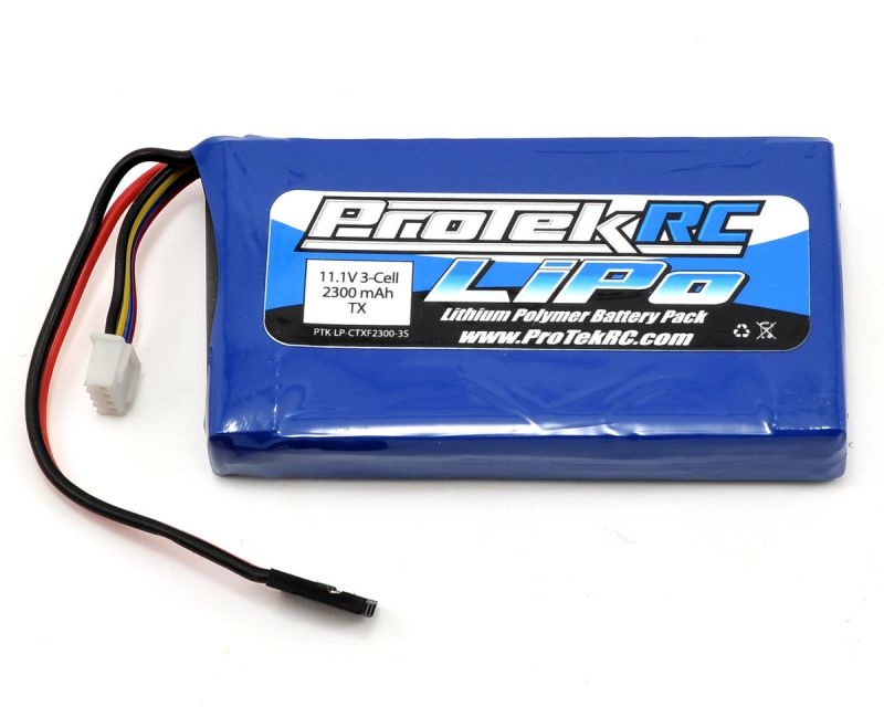 ProTek RC LiPo 3PK/M11 Car Sender Batterie Pack (11.1V/2300mAh)
