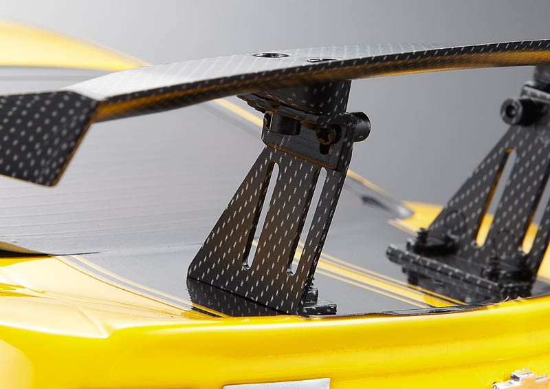 KB48506 Beschlagsatz Carbonoptik Scheibenw. Spoiler Spiegel Antenne