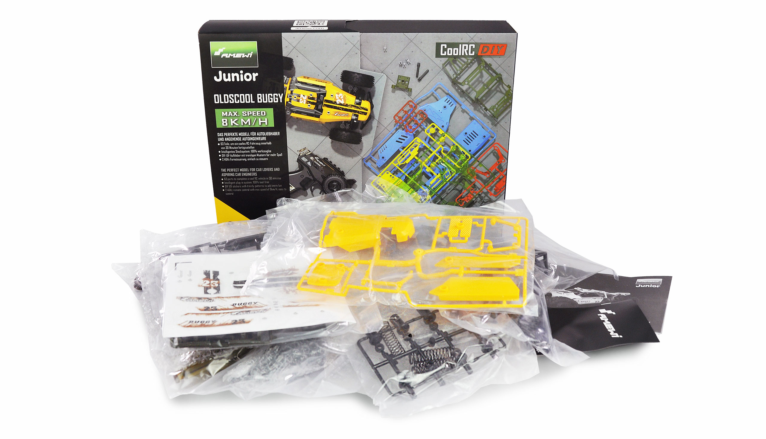 Amewi CoolRC DIY Oldscool Buggy 2WD 1:18 Bausatz 22578