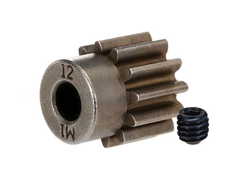 Traxxas Gear, 12-T pinion (1.0 metric pitch) (fits 5mm shaft)/ set s 6485X