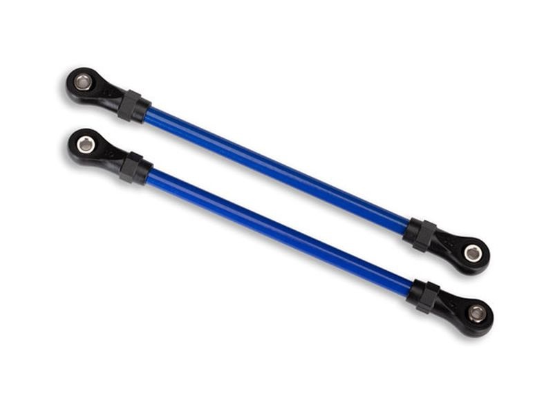 Suspension links, vorn unten, blau (2) (5x104mmStahl) (für # 8143X