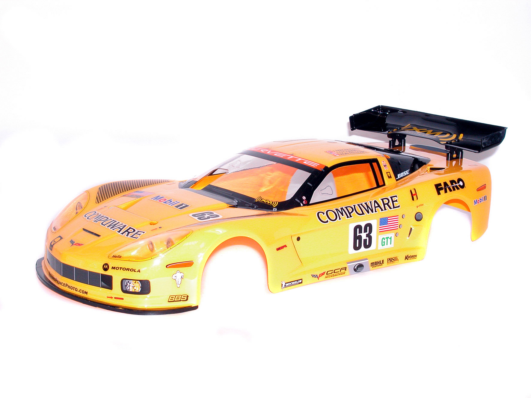 Kyosho KAROSSERIE 1:10 CORVETTE C6-R LACKIERT VZB15