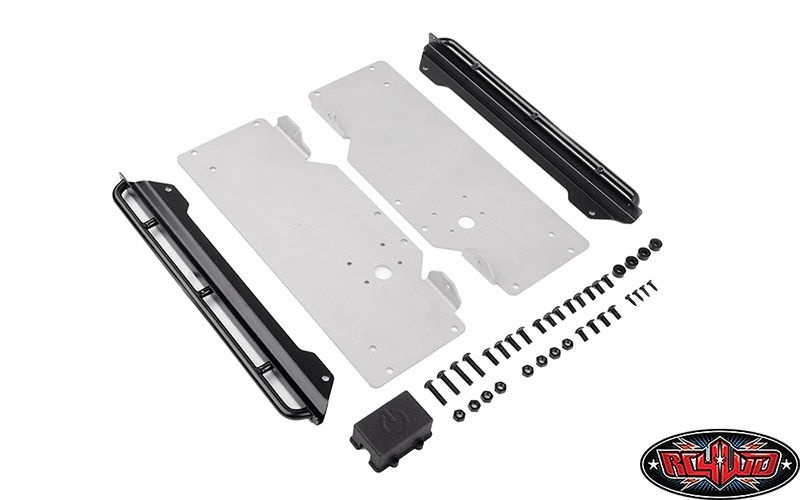 RC4WD Chassis Seitenschutz mit Seitenschweller und Schalterbox VVV-C1419