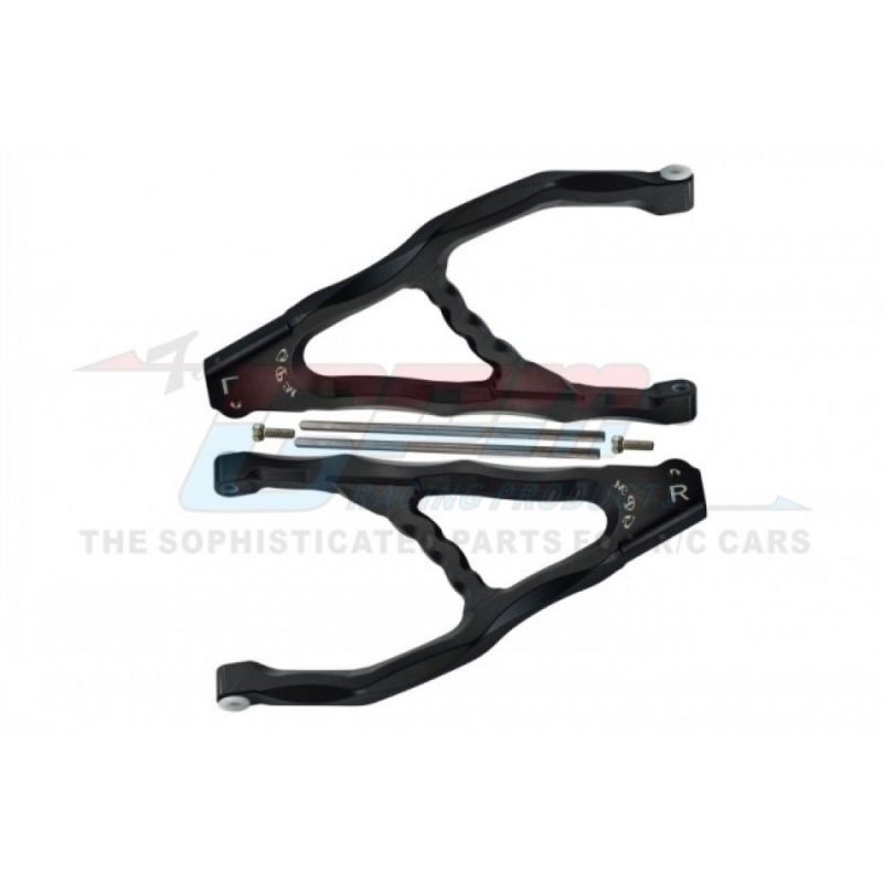 GPM Aluminium Querlenker hinten oben schwarz TRX 1/10 E-Revo Alt & 2.0, Revo, Summit ER057BK