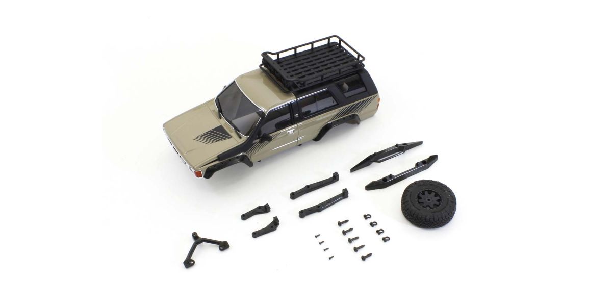 Kyosho Karosserie Toyota 4Runner Mini-Z 4X4 MX01 Sand Yellow MXB04SY