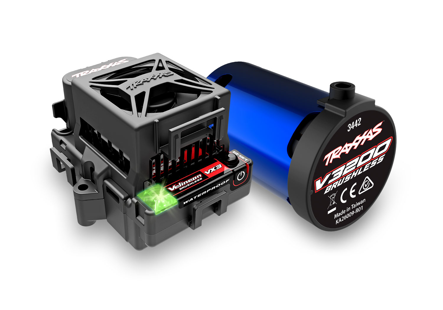 Traxxas Stampede 2WD VX3 Brushless Monster Truck Rot 1/10 RTR 136454-4 - Abbildung 4