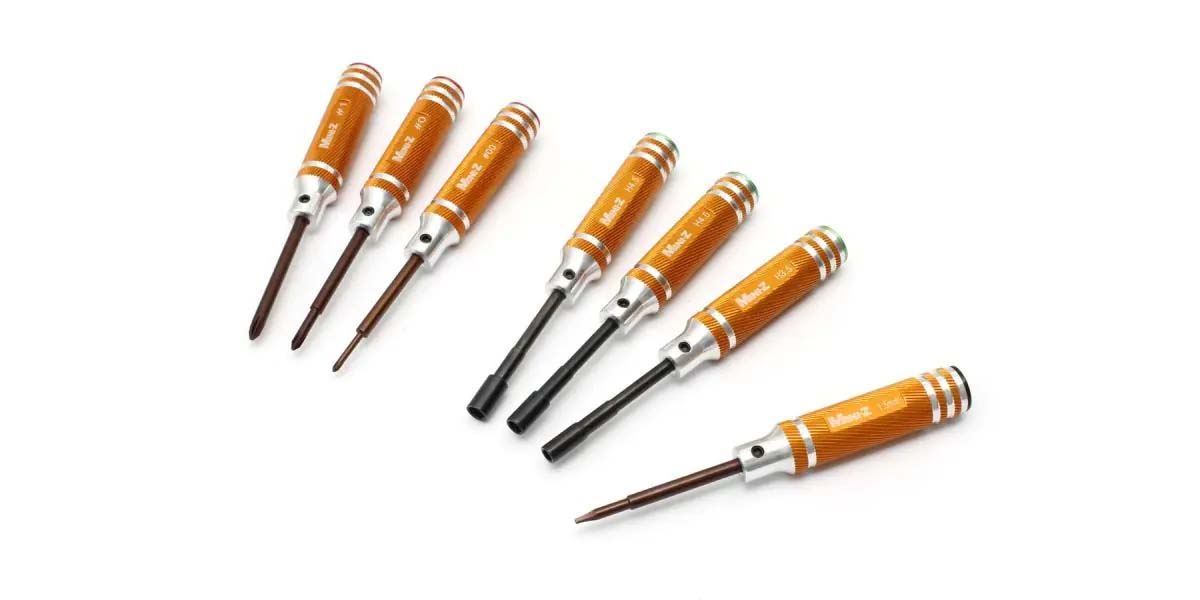 Kyosho Werkzeugkasten SP Orange Tool Set Mini-Z 60th Anniversary MZW120OR