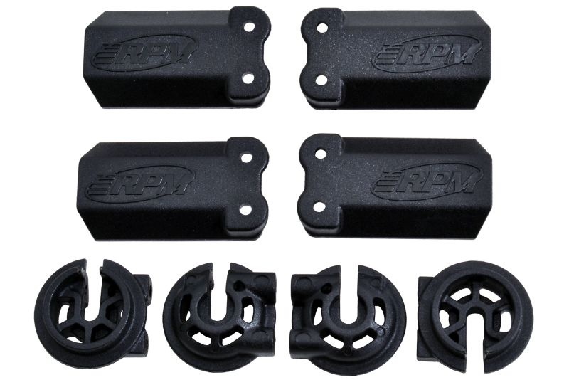 RPM Dämpfer Schutz-Guards schwarz für TRAXXAS 1/10 GTR Dämpfer 81692
