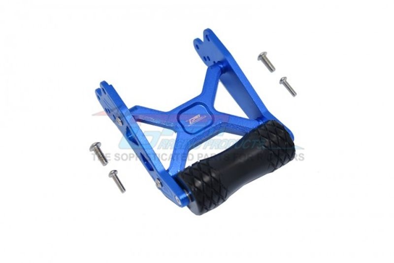 GPM Aluminium Wheelie einstellbar hinten blau Team Losi LMT 1:8 LMT040RB