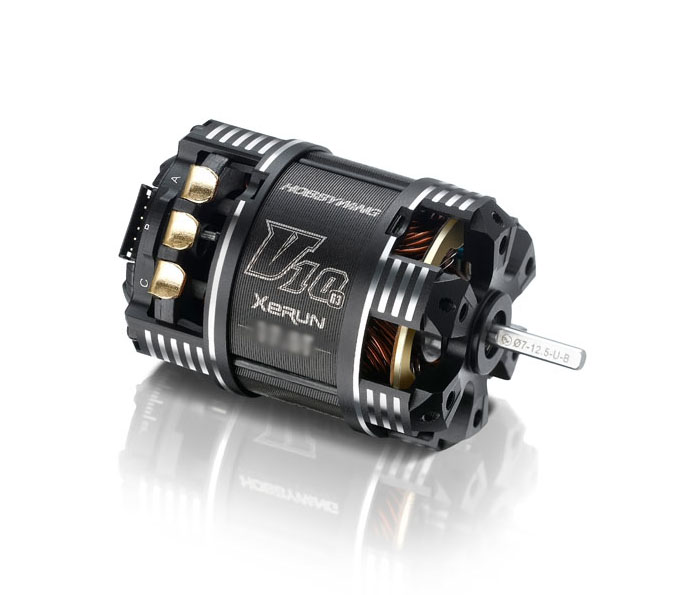 Hobbywing Xerun V10 Brushless Motor G3 5500kV (2s) 6T Sensored für 1:1 30401117