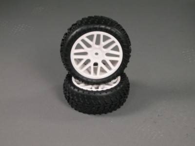 Amewi 06010V Front Wheel Complete NEW STYLE 2 Stück 06010V