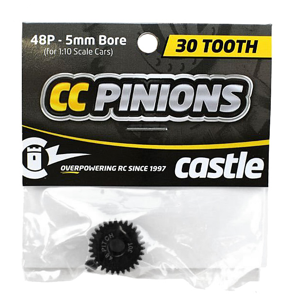 Castle Ritzel Stahl 30 Zähne 48P - 5mm 010-0065-49