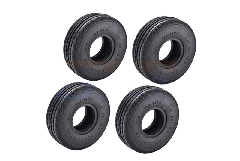 GPM Grip-Reifen 1.0 mit Einlagen 56x19mm Traxxas-4M, SCX24