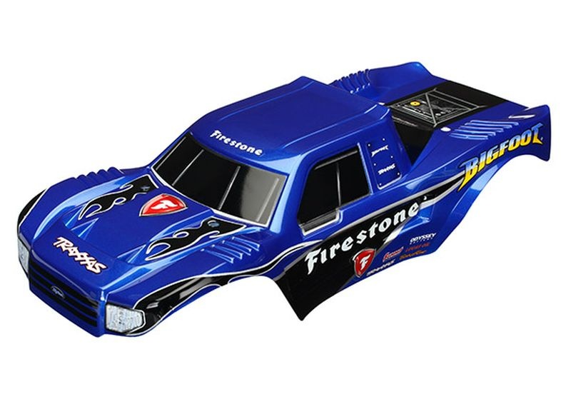 Traxxas Karosserie BIGFOOT Firestone lackiert + Aufkleber 3658
