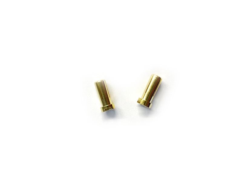 H-SPEED 5mm Goldkontaktstecker 14mm  (2Stk) HSPP029