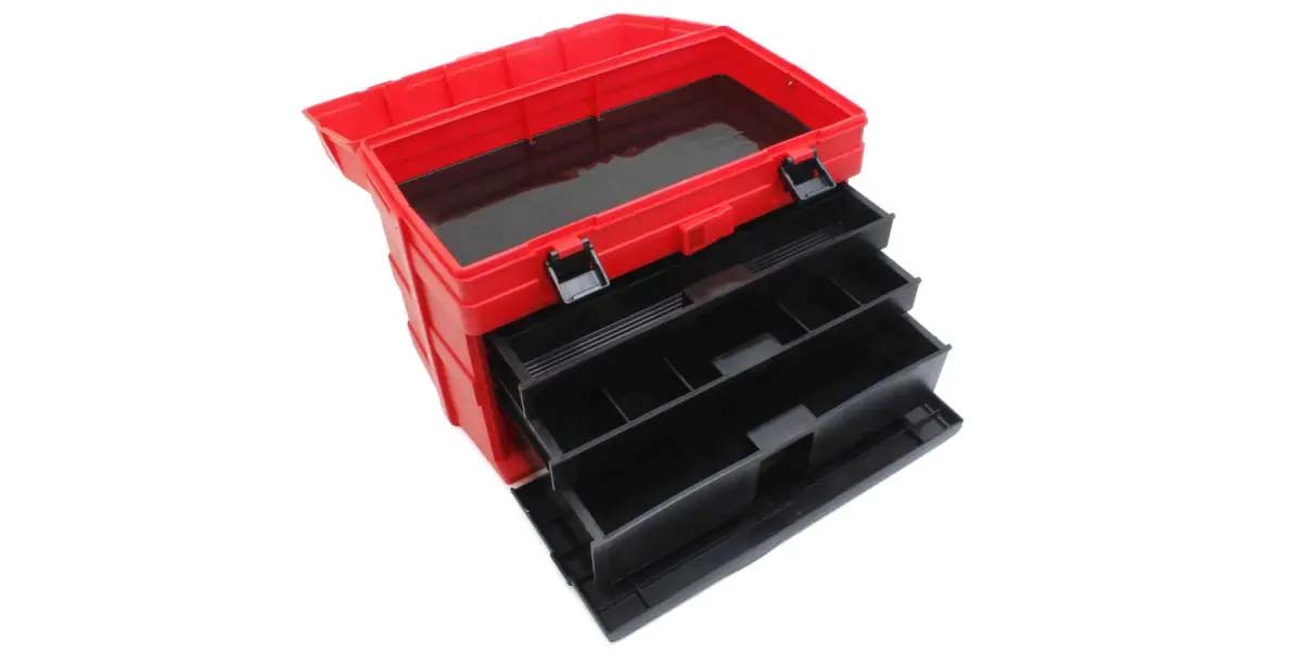 Kyosho Werkzeugkasten Pitbox 420x240x330mm - 60th Anniversary Ltd 80461R2