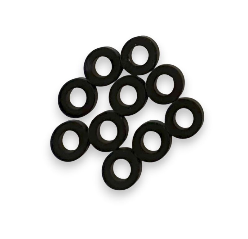 H-SPEED Alu Unterlgescheibe 2mm schwarz (10)
