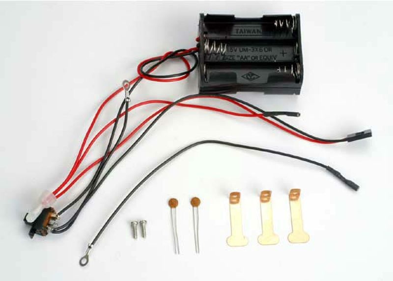Traxxas 6-CELL BATT HOLDER/SWITCH 3590