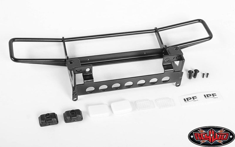 Ranch Front Grille Guard W/Lights for TraxxasTRX-4 79 Bronco VVV-C0508