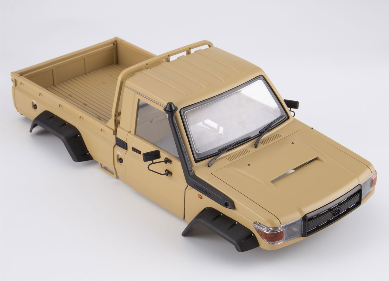Killerbody Toyota Land Cruiser 70 Bausatz Military Sand lackiert für TR KB48734