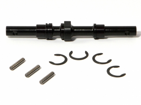 HPI Getriebewelle 6X12X78mm (schwarz) 86081