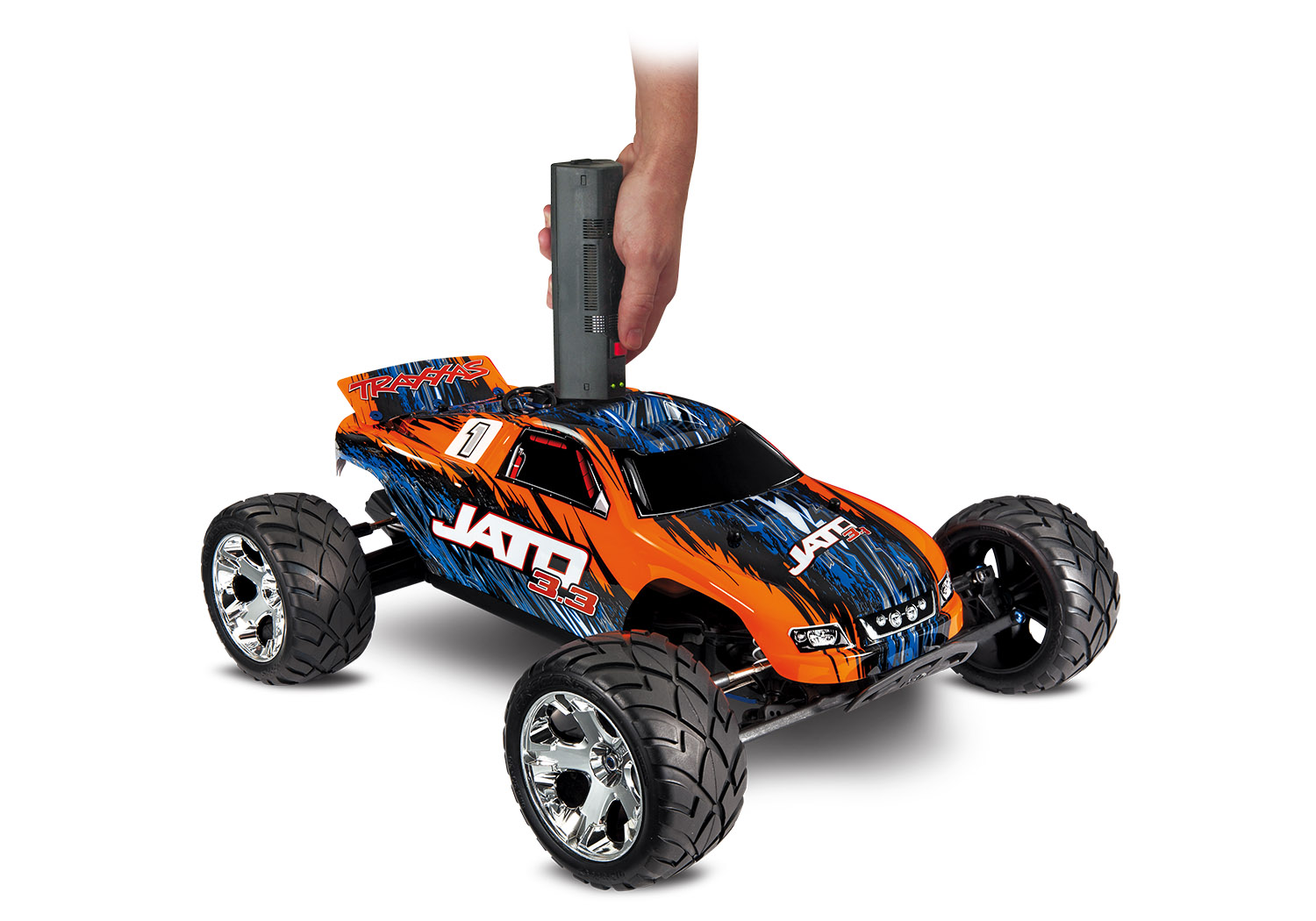Traxxas Jato Orange RTR TRX3.3 Verbrenner 2WD Renntruck 55077-3 - Abbildung 6