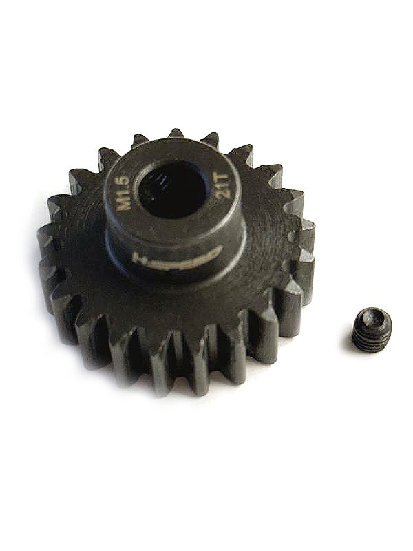 H-SPEED Stahlritzel 21 Zähne M1,5 8mm Bohrung HSPX421