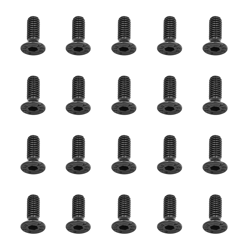 LC Racing Sechskant Senkkopfschraube M3x8 20 Stück LCSK08