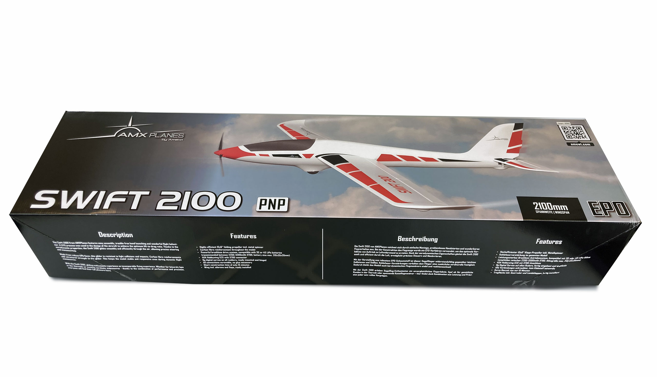 Amewi AMXPlanes Swift 2100 Motorsegler EPO PNP 24135 - Abbildung 6
