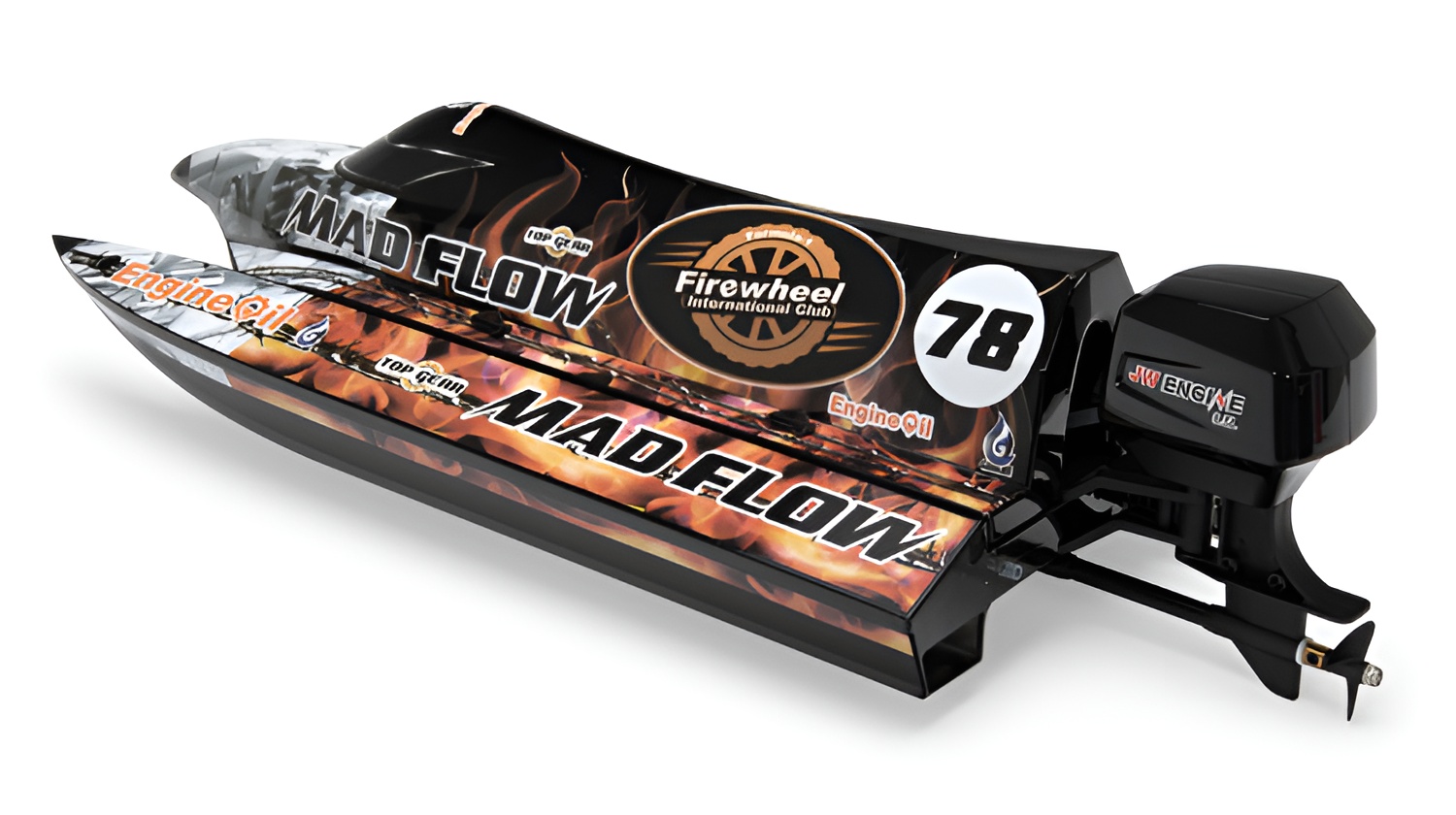 Joysway Mad Flow V3 F1 Catamaran Brushless & Li-Po RTR 8653V3 - Abbildung 2