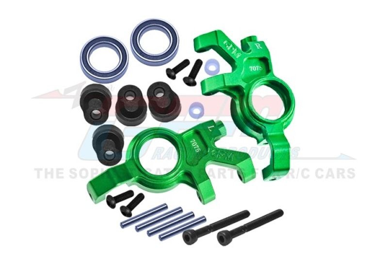GPM Aluminium Lenkhebel Set vorne oversized grün TRX X-MAXX TXM021LNG