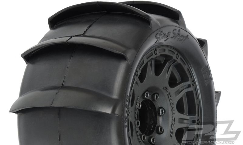 Pro-Line Sling Shot auf Raid 8x32 Felge schwarz 1179-10
