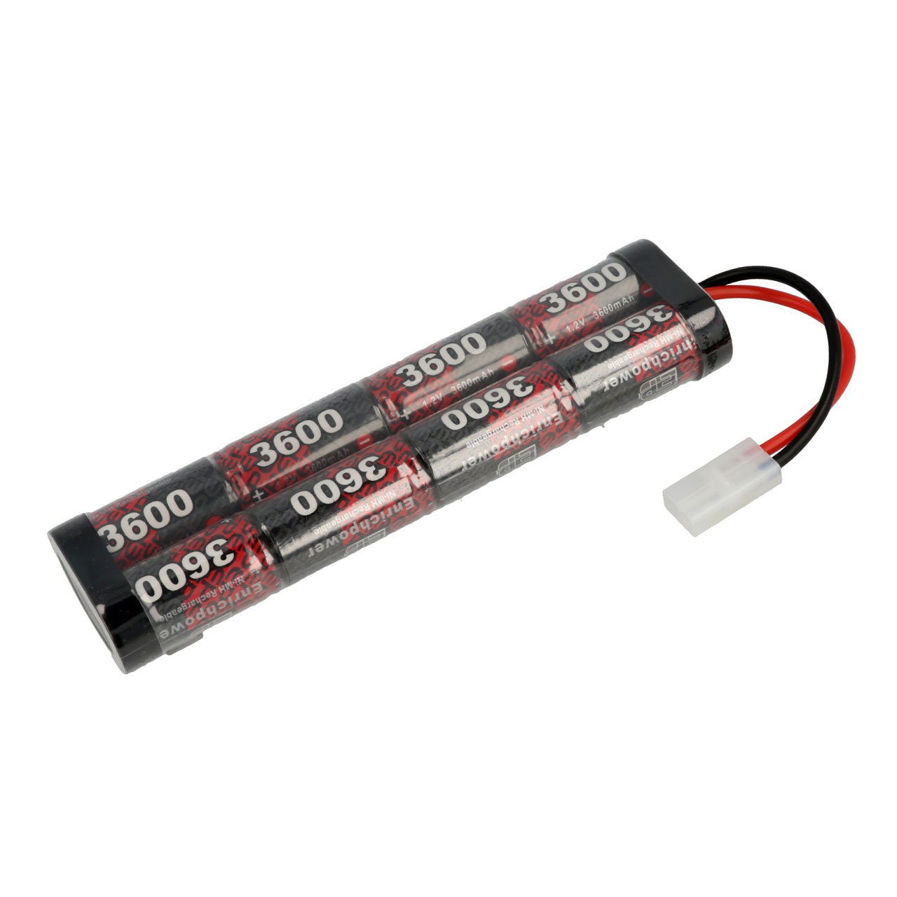 Robitronic NiMH Akku 3600mAh 9,6V Stick Pack Tamiya Stecker R05153
