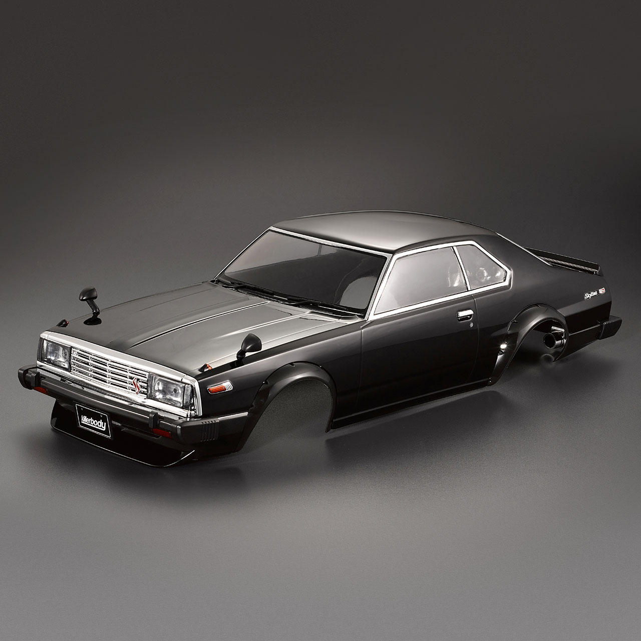 KB48675 Nissan Skyline 2000 Turbo GT-ES Karosserie lackiert Schwarz
