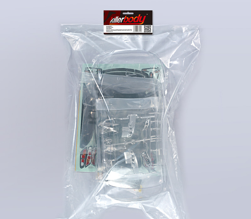 KB48001 Mitsubishi Lancer Evo X Karosserie unlackiert 190mm Kit
