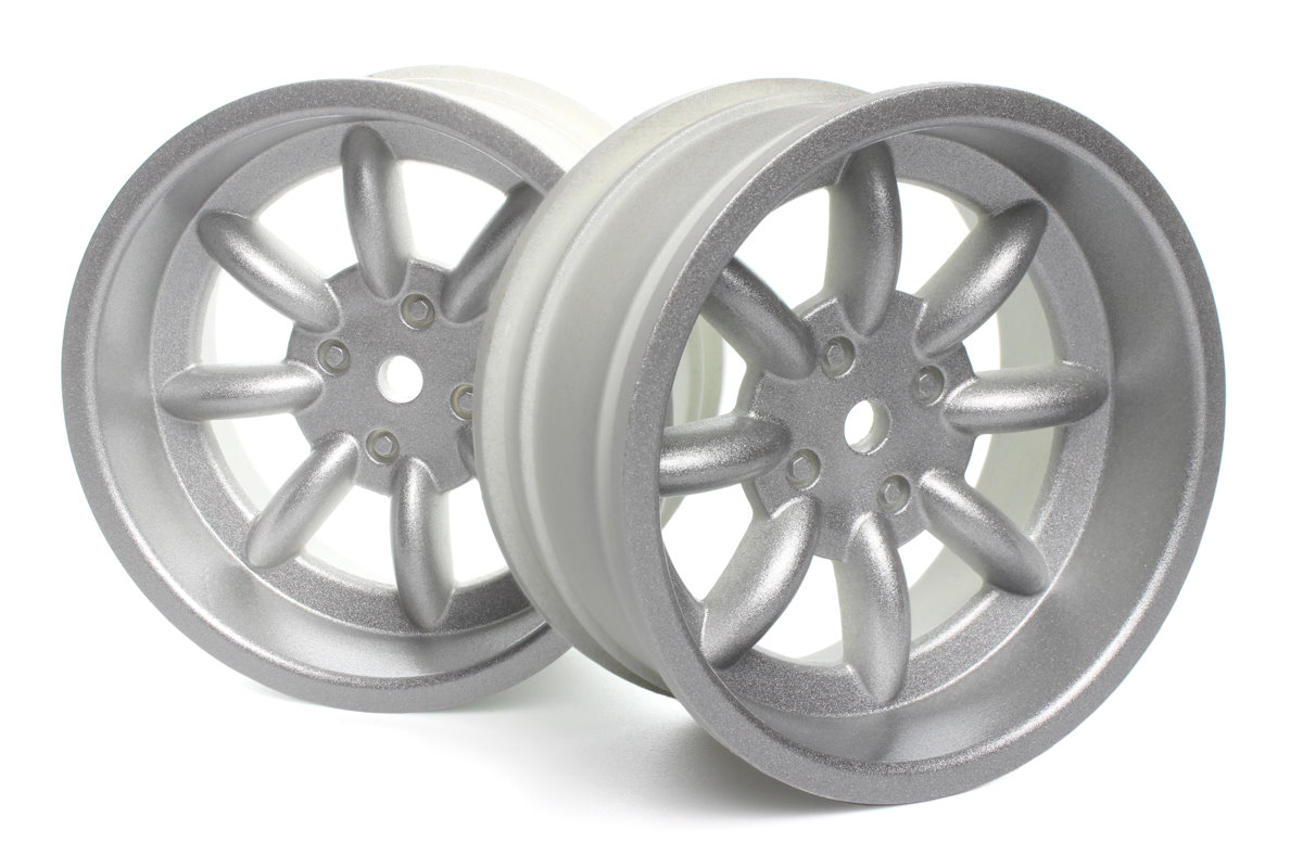HPI FS-15 Sport 8-Speichen Felge Silber 26mm (OS 6mm/Pr) 160541