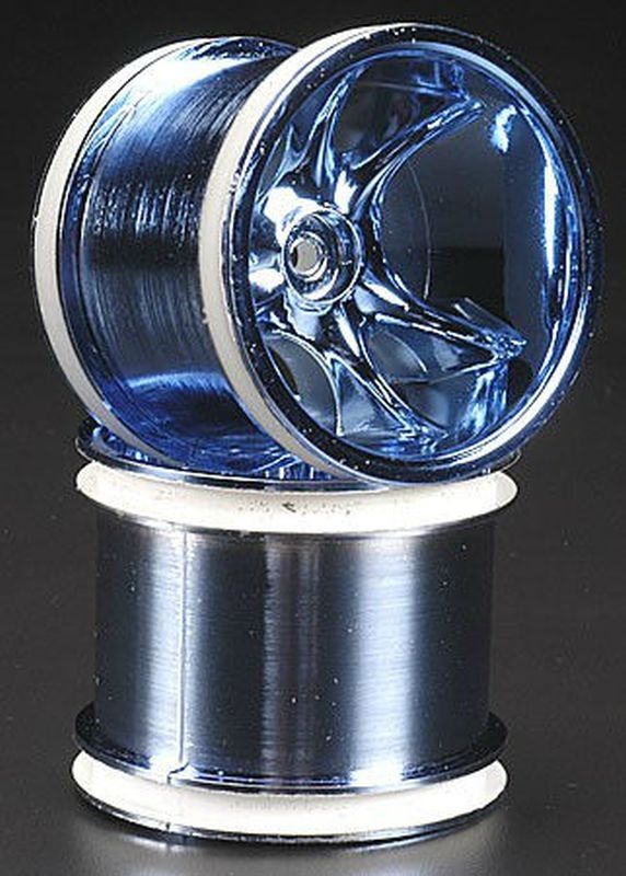 RPM Clawz Blue Chr. (6 Spk) Frt. Trax. Elec. 81775