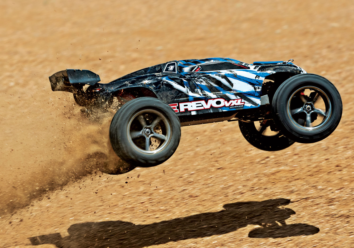 Traxxas E-Revo 4x4 VXL Purple RTR +Akku & USB-C Lader 71076-8 - Abbildung 6