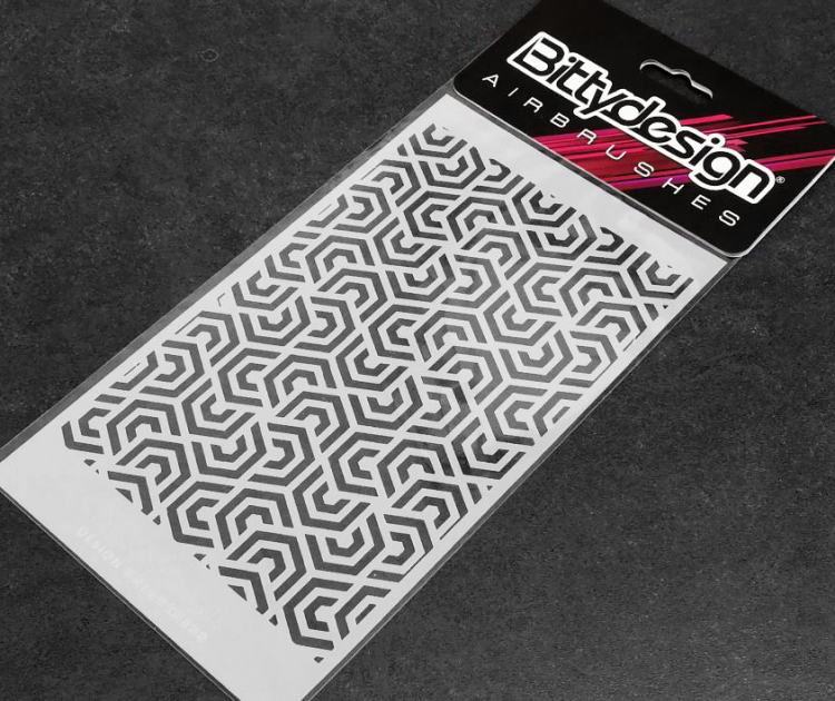 Bittydesign Vinyl stencil - Ipnotic V4 small STC-008S