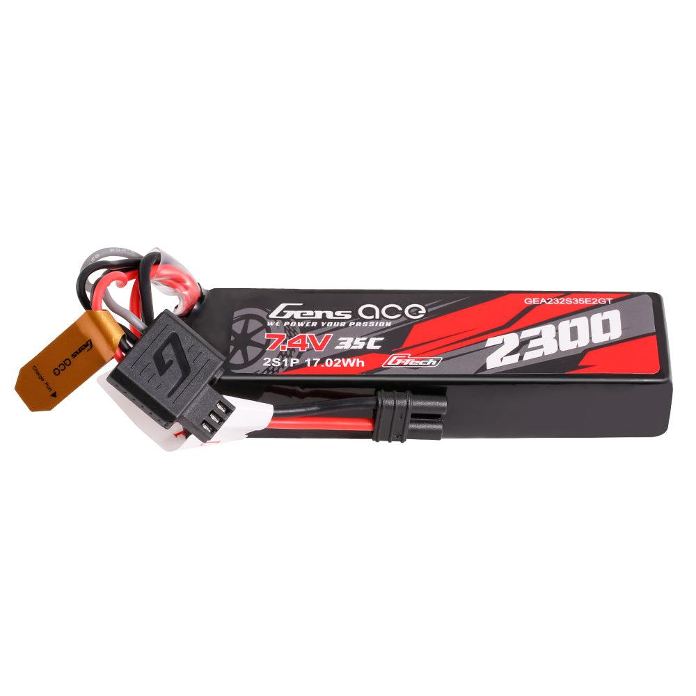 Gens Ace G-Tech 2300mAh 2S 7.4V 35C Lipo Akku mit iEC2 Stecker GEA232S35E2GT