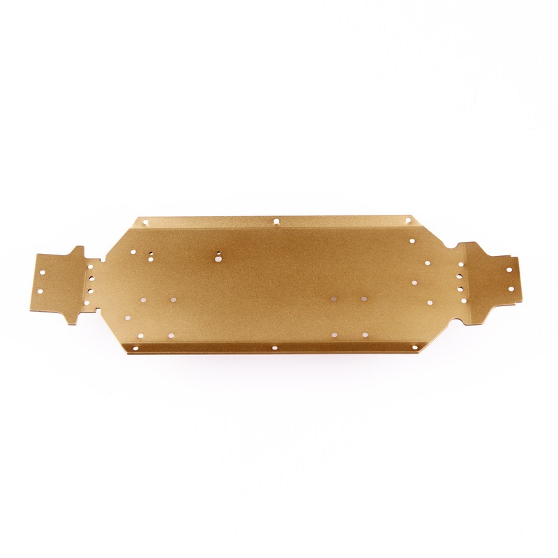 LC Racing Chassis Alu 225mm Radstand 2.5mm LC6034