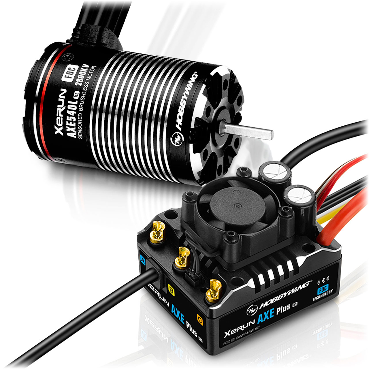 Hobbywing AXE Plus R3 540L 2800kV R2 Combo 38020388