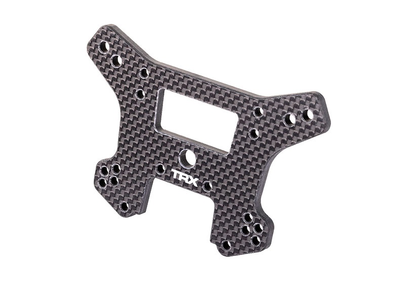 Traxxas Dämpferbrücke Kohlefaser 5mm vorne Sledge 9640