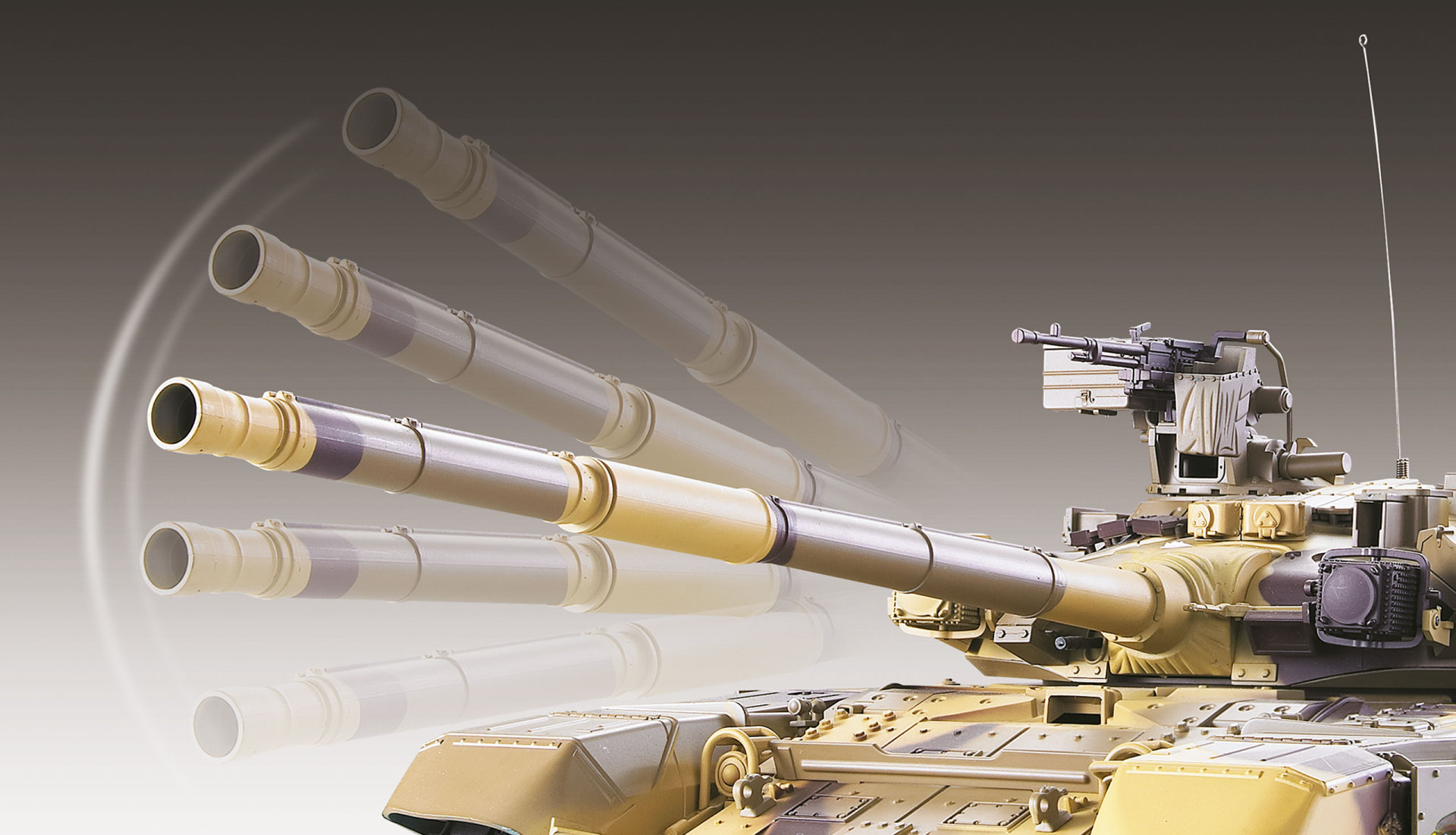 Amewi T-90 1:16 Advanced Line IR/BB Panzermodell mit Sound 23118 - Abbildung 5